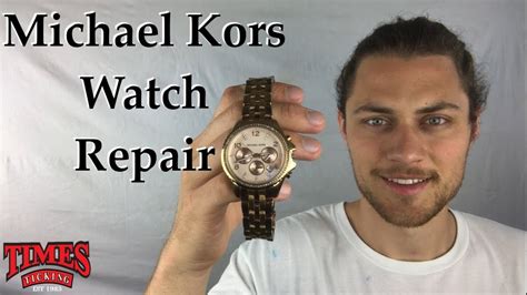 michael kors watch glass repair cost|Michael Kors Watch face replacement.